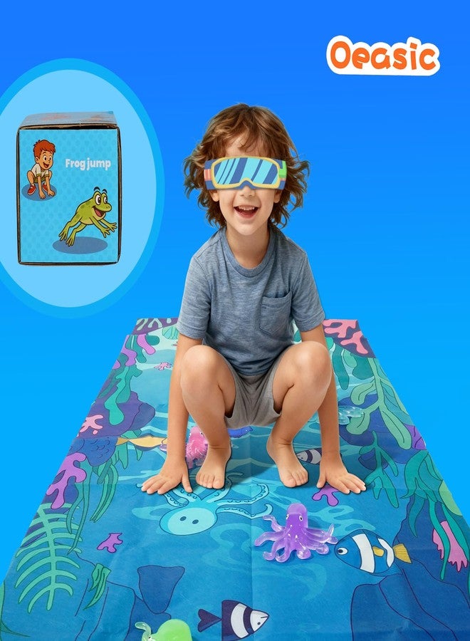 Oeasic Don't Step in Octopus Kids Board Games, Preschool,Party Game Stocking Stuffers for Boys, Girls, Ocean-Themed Mat| 1+ Players | Family & Party Game, Birthday, for Kid Ages 4+ - Image 4